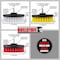 Drillstuff Cleaning Supplies - Drill Brush - Carpet - Upholstery Cleaner - Shower 5in-S-RWY-QC-DS - alternate 2